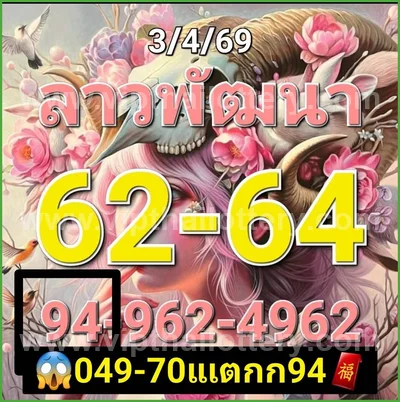 Thai Official Lottery Set Sure Paper Touch Tips 16.04.2026