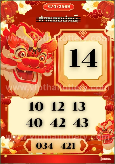 Thai Official Lottery Set Sure Paper Touch Tips 16.04.2026