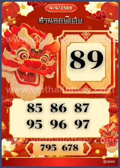 Thai Official Lottery Set Sure Paper Touch Tips 16.04.2026