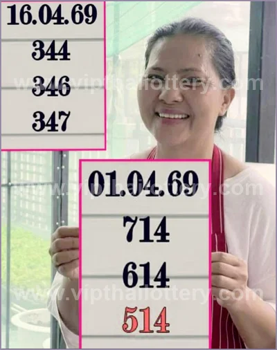 Thai Official Lottery Numbers Touch Formula Set 16-4-2026
