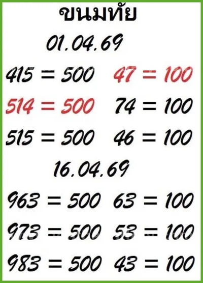 Thai Lottery Result Sure VIP 3Up Lucky Winning 16-04-2026