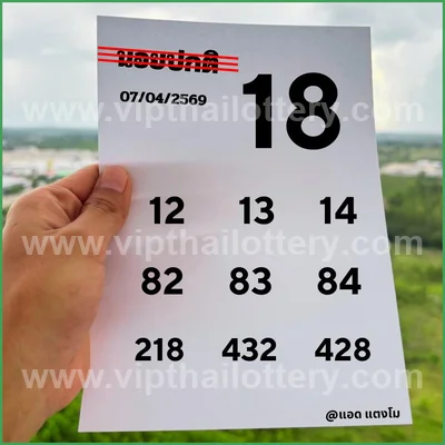 Thai Official Lottery Winning Touch Formula 3Up 16-04-2026
