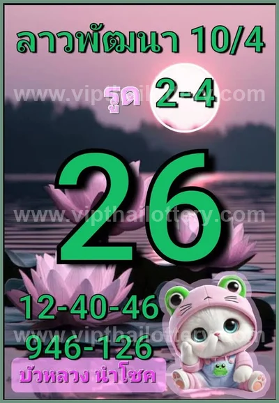 Thai Official Lottery Master Touch Result Numbers 16/04/2026