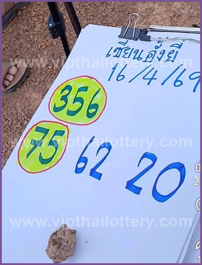 Thai Lottery 3Up Touch Lucky Sure Master Set Result 16.04.26