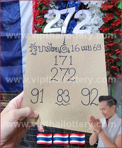 Thai Official Lottery Master Touch Formula Direct 16-4-2026