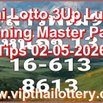 Thai Lotto 3Up Lucky Winning Master Paper Tips 02-05-2026