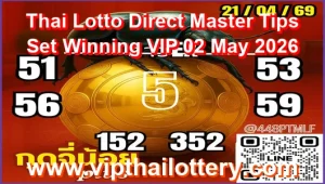 Thai Lottery Direct Master Tips Set Winning VIP 02 May 2026