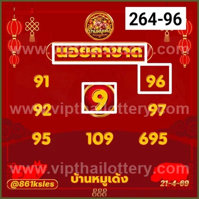 Thai Lotto Paper Winning Numbers Game Touch VIP 02.05.2026
