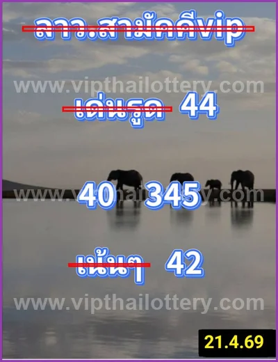 Thai Official Lottery VIP Result Touch Lucky Set 02.05.2026