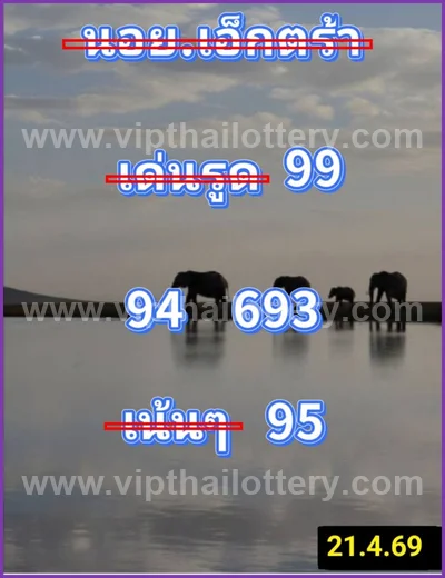 Thai Official Lottery VIP Result Touch Lucky Set 02.05.2026
