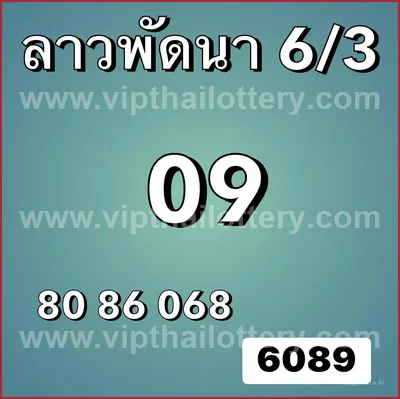 Thai Lotto Tips Touch VIP Direct Result Set Paper 02-5-2026