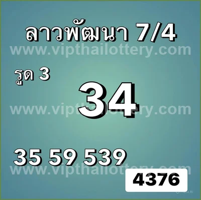 Thai Lotto Tips Touch VIP Direct Result Set Paper 02-5-2026
