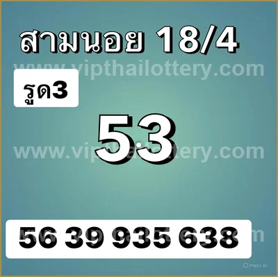 Thai Lotto Tips Touch VIP Direct Result Set Paper 02-5-2026