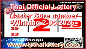Thai Official Lottery Master Sure namber Winning 2-05-2026