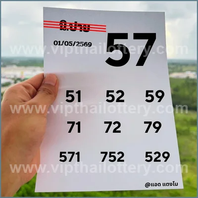 Thai Official Lottery Master Set 3Up Winning Tips 02.05.2026