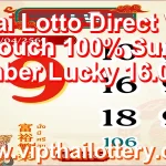 Thai Lotto Direct VIP Touch 100% Sure Number Lucky 16.05.26