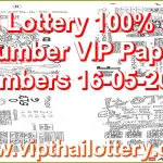 Thai Lottery 100% Sure Number VIP Paper Numbers 16-05-2026
