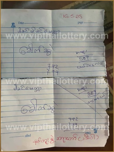 Thailand Lottery Down Lucky Result Tips Game 3Up 16.5.2026