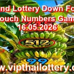 Thailand Lottery Down Formula Touch Numbers Game 16.05.2026