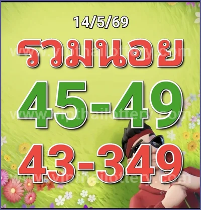 Thailand Lottery Down Formula Touch Numbers Game 16.05.2026