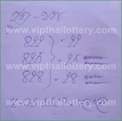 Thai Lotto Touch Paper Sure namber Master Winning 16.05.26