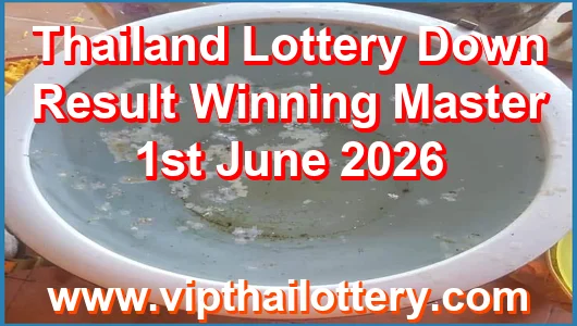 Thailand Lottery Down Result Winning Master 1st June 2026