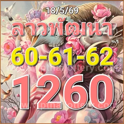 Thailand Lottery Down VIP Formula Final Game Set 1-6-2026