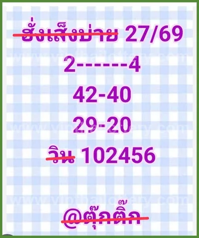 Thai Lottery Direct 3Up Sure namber Cut Digit 1st June 2026