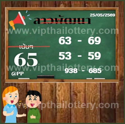 Thailand Lottery Paper Set Game HTF Touch 3Up Tips 01.6.2026