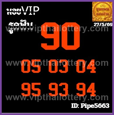 Thai Lottery 100% Sure Number Formula Paper Game 01-06-2026