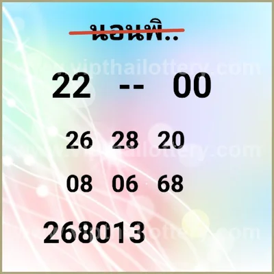 Thailand Lottery Numbers Tips 3Up Cut Digit Game 01-06-2026