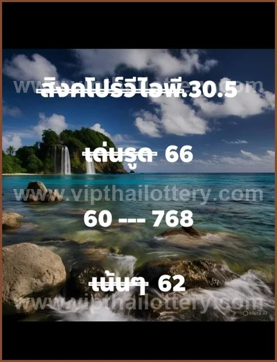 Thai Lotto HTF Master Result Game Cut Digit Touch 1-6-2026