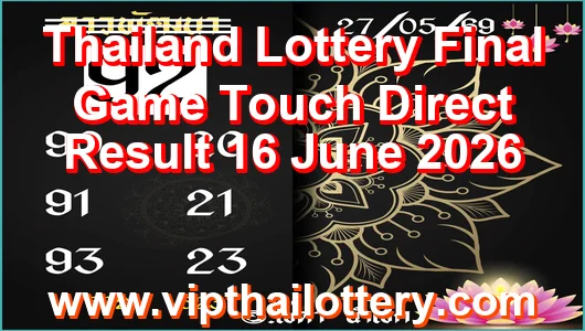 Thailand Lottery Final Game Touch Direct Result 16 June 2026