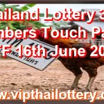 Thailand Lottery 3Up Numbers Touch Paper HTF 16th June 2026