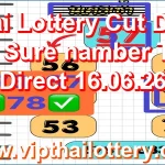 Thai Lottery Cut Digit VIP Sure namber Tips Direct 16.06.26
