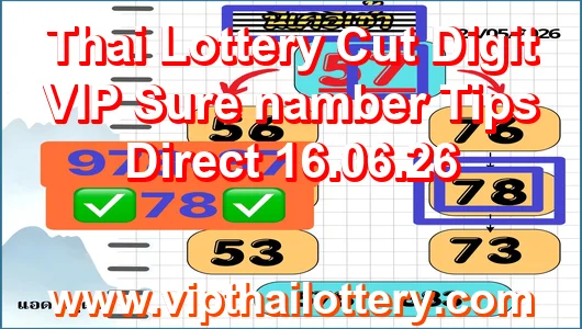 Thai Lottery Cut Digit VIP Sure namber Tips Direct 16.06.26