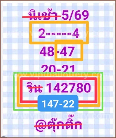 Thai Lotto Final Game Paper Cut Digit Direct 3Up 16-06-2026