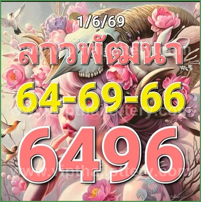 Thai Lottery Winning Touch 3d Tips Master VIP HTF 16.6.2026
