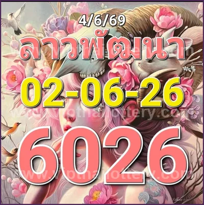 Thai Lottery Winning Touch 3d Tips Master VIP HTF 16.6.2026