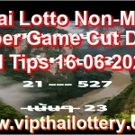 Thai Lotto Non-Miss Paper Game Cut Digit 3d Tips 16-06-2026