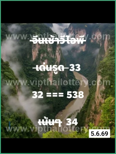 Thai Lotto Non-Miss Paper Game Cut Digit 3d Tips 16-06-2026