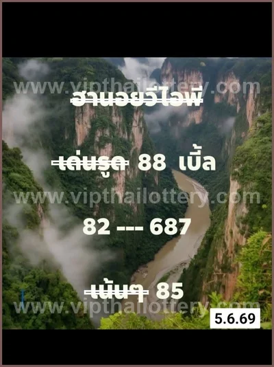 Thai Lotto Non-Miss Paper Game Cut Digit 3d Tips 16-06-2026