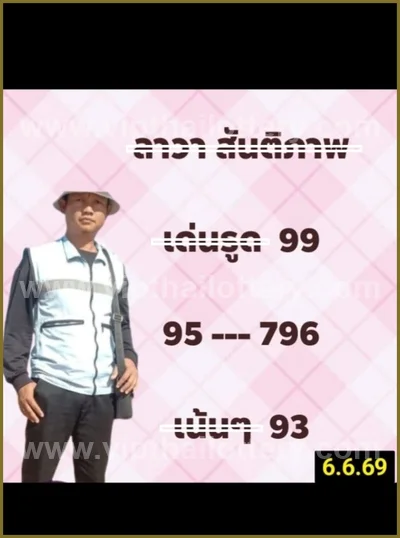 Thai Lotto Non-Miss Paper Game Cut Digit 3d Tips 16-06-2026