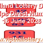 Thailand Lottery Down 3d Tips Direct Numbers 16 June 2026
