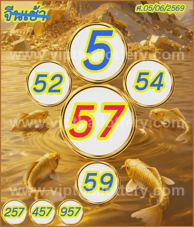 Thai Lotto HTF 3Up Direct Set Touch Cut Digit VIP 16/6/2026