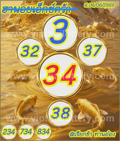 Thai Lotto HTF 3Up Direct Set Touch Cut Digit VIP 16/6/2026