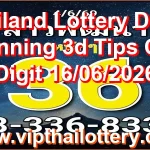 Thailand Lottery Down Winning 3d Tips Cut Digit 16/06/2026