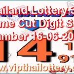 Thailand Lottery 3Up Game Cut Digit Sure namber 16-06-2026