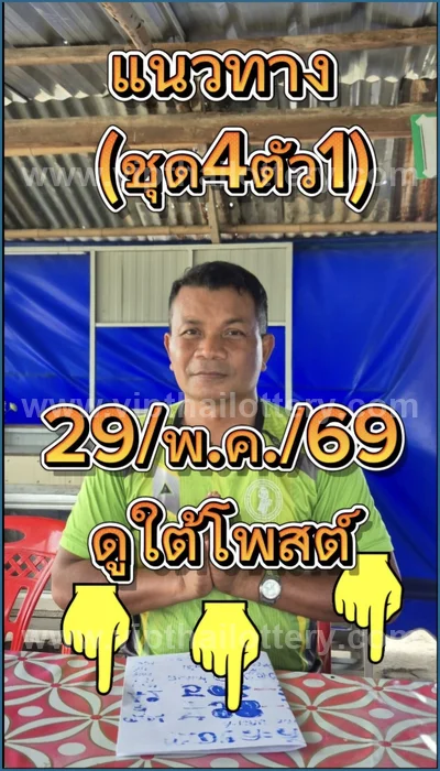 Thai Lottery Formula Non-Miss Direct Set Numbers 16/06/2026