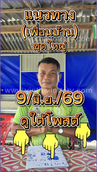 Thai Lottery Formula Non-Miss Direct Set Numbers 16/06/2026